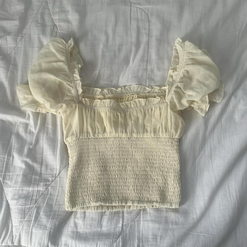 cute white blouse